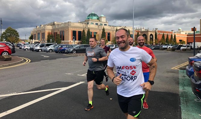 TraffordCity running routes