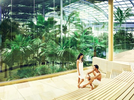Sauna at Therme Manchester