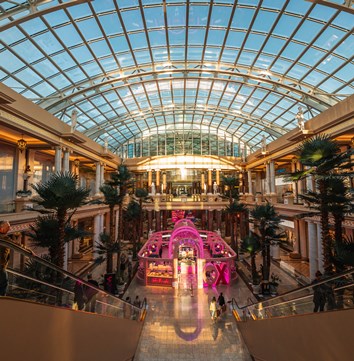 Trafford Palazzo at sunset