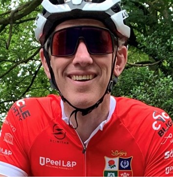 James Whittaker on his cycling challenge for charity