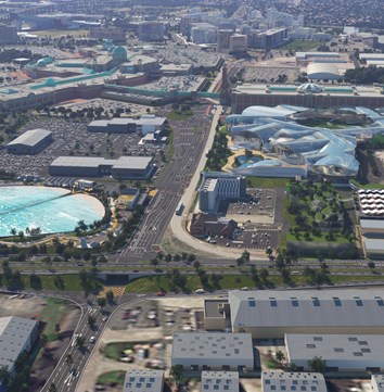 TraffordCity CGI future developments