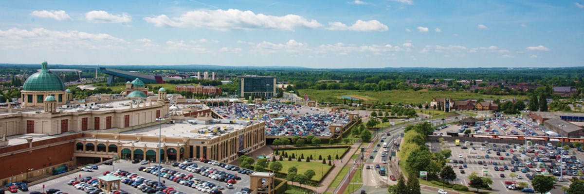 TraffordCity from the air